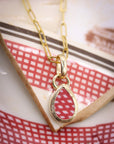 Santa Fe Teardrop Charm