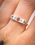 Garnet Florence Ring