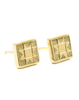 Sawtooth Stud Earrings