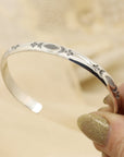 Stamped Stacker Cuff (5 1/2")