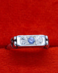 Blue Sapphire Florence Ring - Size 6