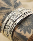 Stamped Stacker Cuff (5 1/4")