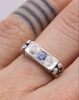 Blue Sapphire Florence Ring - Size 6
