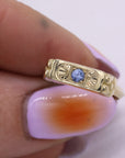 Blue Sapphire Florence Ring - size 6