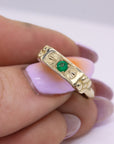 Emerald Florence Ring - Size 7