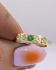 Emerald Florence Ring - Size 7