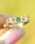 Emerald Florence Ring - Size 7