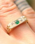 Emerald Florence Ring - Size 7