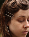 Stamped Hair Pins