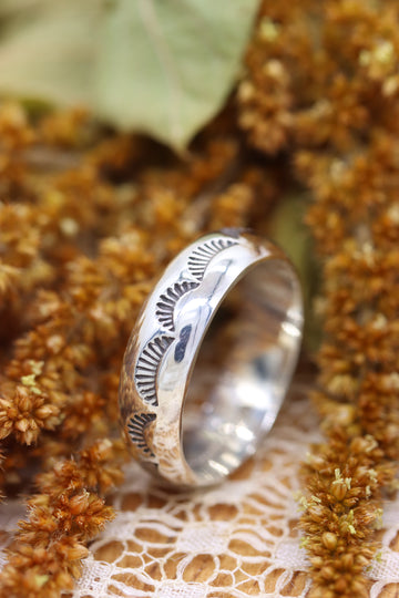 Stamped Stacker Ring