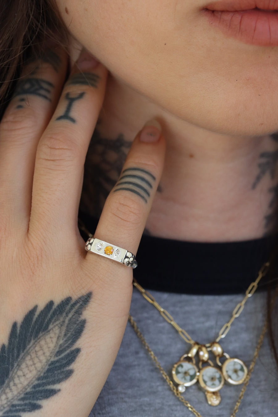 Florence Ring x Montana Sapphire