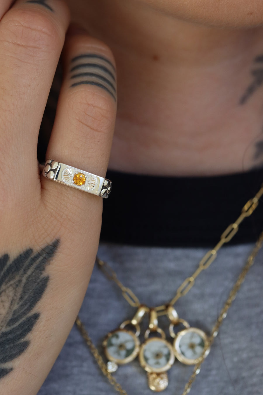 Florence Ring x Montana Sapphire