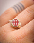 Round Santa Fe Signet