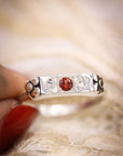 Garnet Florence Ring