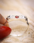 Garnet Florence Ring