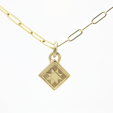 Sawtooth Charm Necklace