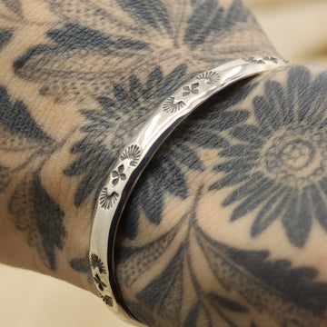 Stamped Stacker Cuff (5 1/4