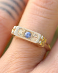 Blue Sapphire Florence Ring - Size 6