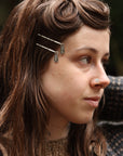 Stamped Hair Pins