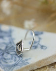 Stamped Silver Nose Stud