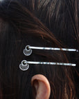 Stamped Hair Pins