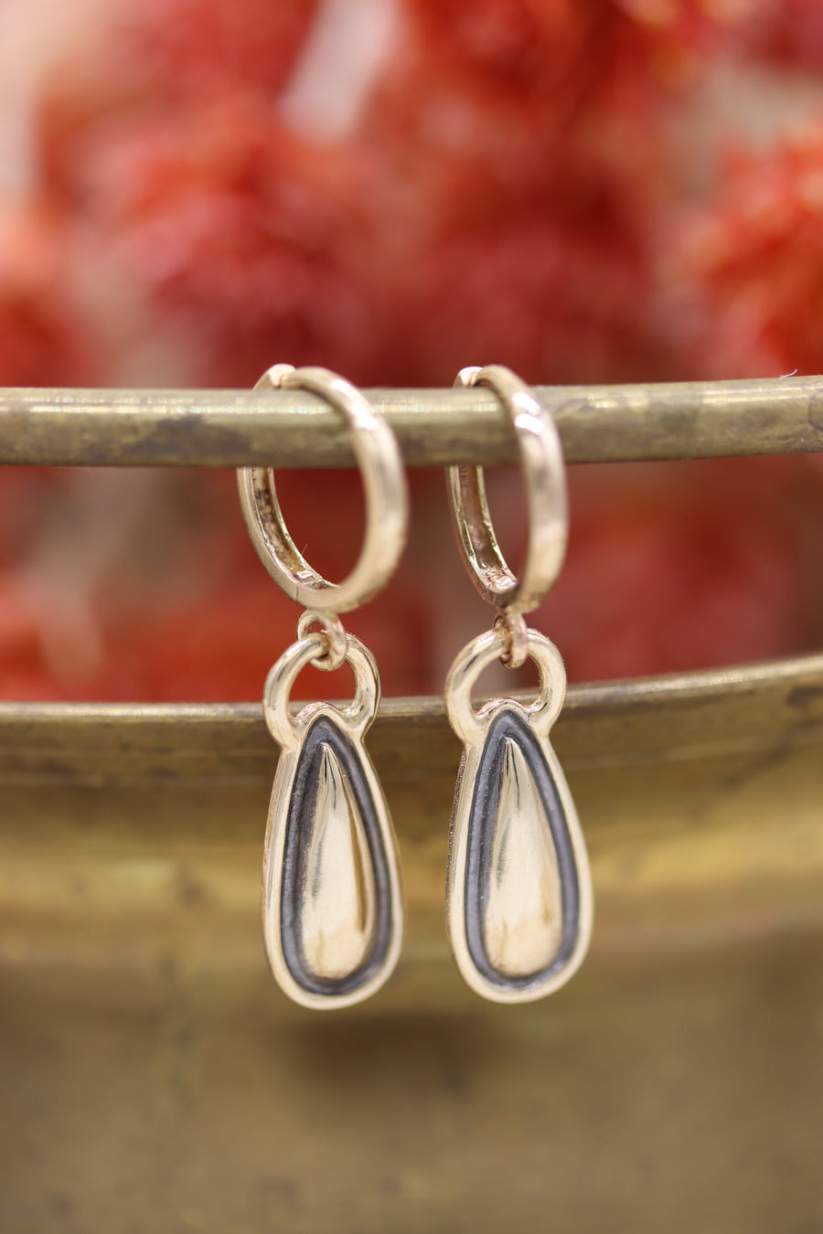 Teardrop Hoops